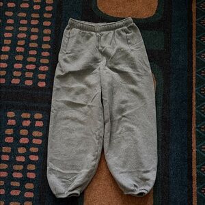 aerie Gray Track Joggers